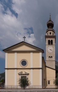 Church S.Agata Besenello Trento Lake Garda Italy