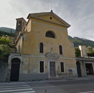 Church Madonna della Fontana Malcesine lake Garda Italy