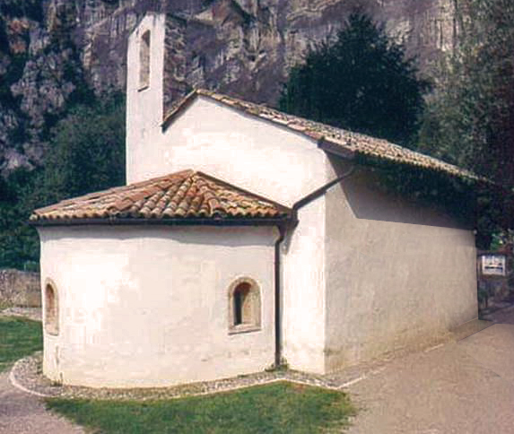Church San Apollinare Arco Trento Lake Garda