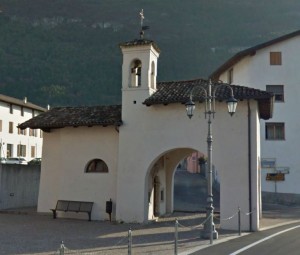 Church Santa Marina Besenello Trento Lake Garda