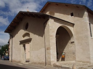 Chuch Saints Pietro and Paolo Brentonico Lake Garda Mount Baldo Italy