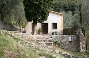 Church San Pietro in Vincoli Brenzone lake Garda Italy