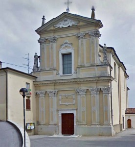 Church San Lorenzo Carzago di Calvagese Lake Garda