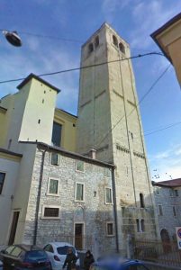 Bell tower Negrar church San Martino Negrar