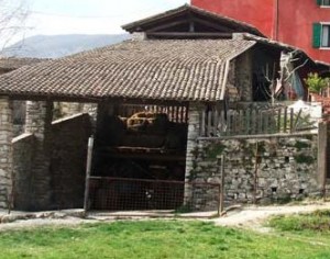Porcino furnace Caprino Veronese mount Baldo