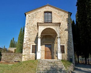 Church Madonna della Neve Moniga Valtenesi Lake Garda Italy