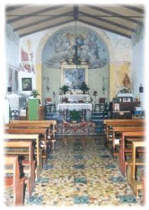 Church San Faustino Torri del Benaco lake Garda Italy