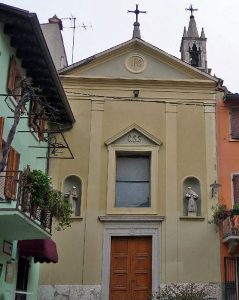 Church Saints Benigno and Caro called "della Disciplina" Malcesine lake Garda