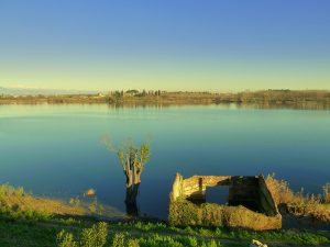 Frassino lake Peschiera Lake Garda