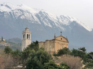Church S.Stefano Malcesine Lake Garda Italy