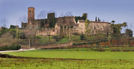 Castle of Ponti sul Mincio Lake Garda