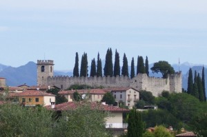 Soiano Castle Valtenesi lake Garda Italy