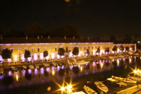 Cena di Gala sul canale di mezzo