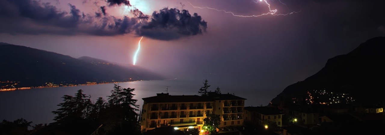 Fulmine sul Garda