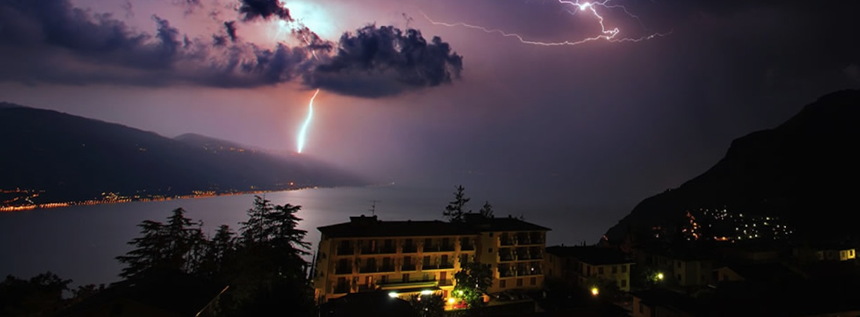 Fulmine sul Garda