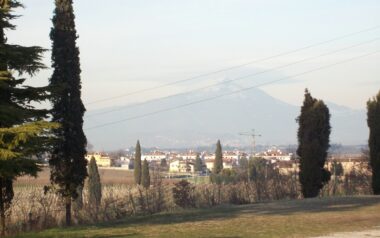 Castelnuovo – Cavalcaselle e Monte Baldo dal colle S.Lorenzo
