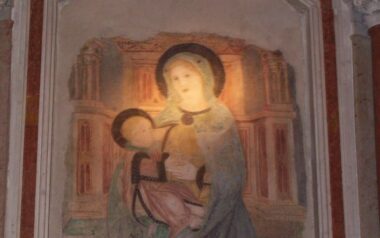 Castelnuovo – Cavalcaselle – immagine della Madonna degli Angeli