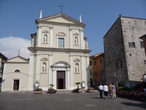 Church of San Pietro e Paolo Torri del Benaco Lake Garda Italy