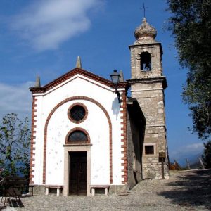 Church San Siro Torri del Benaco lake Garda Italy