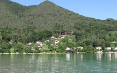 Molina-Lago di Ledro dalla spiaggia di PUR