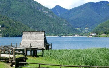 Molina di ledro- Pfahlbauten am Lago di Ledro