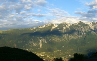 tremosine-Monte Baldo am Abend